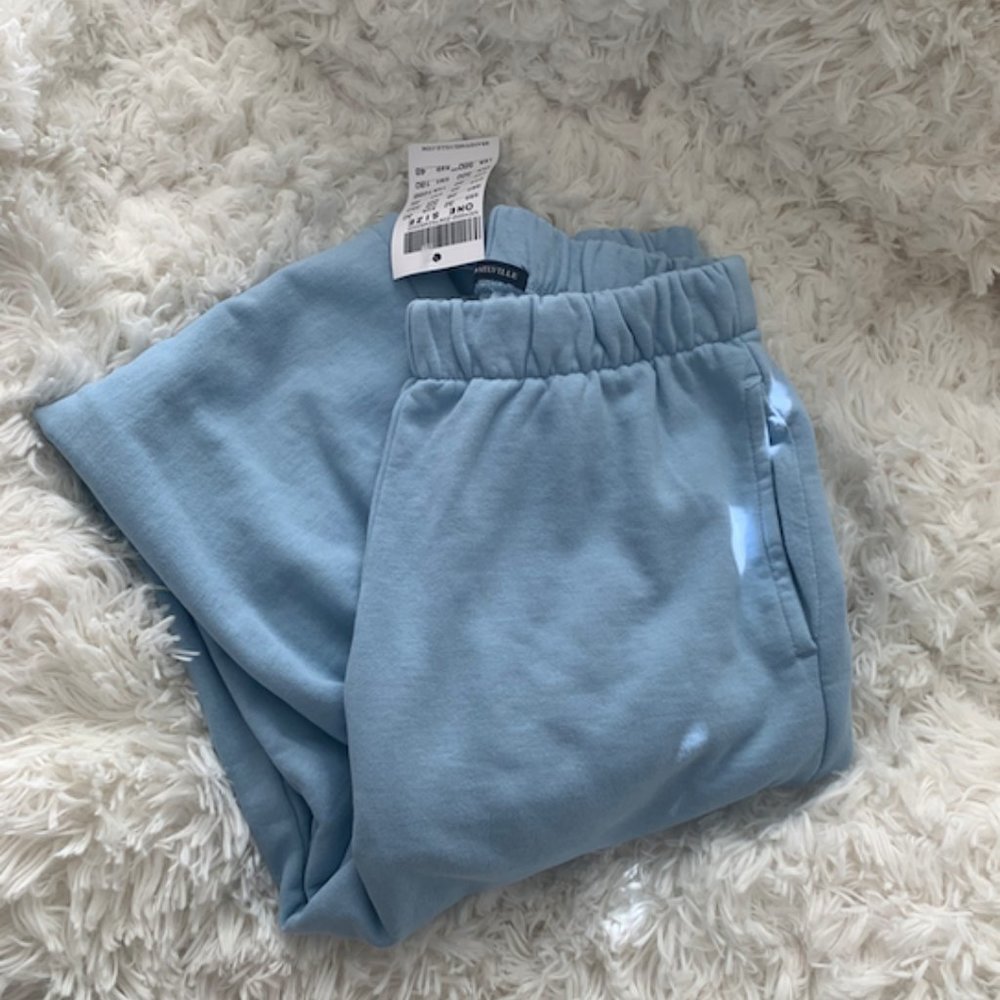 SOLD New Brandy Sweatpants Baby Blue